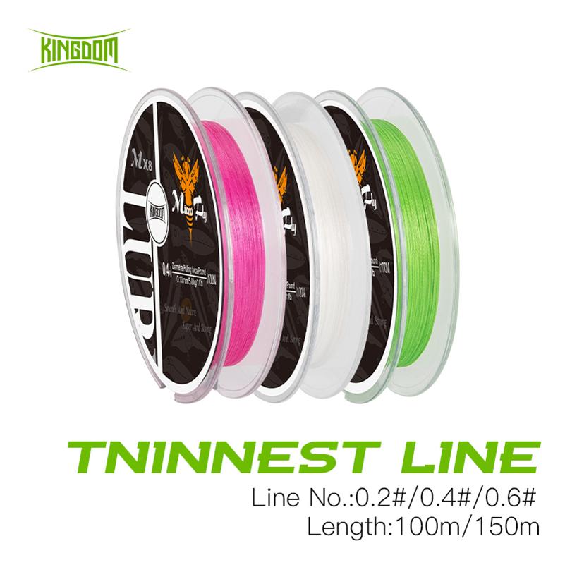 Ice Fishing Line - คิงดอม ทินเนส ไลน์ ซุปเปอร์ ทิน 0.2