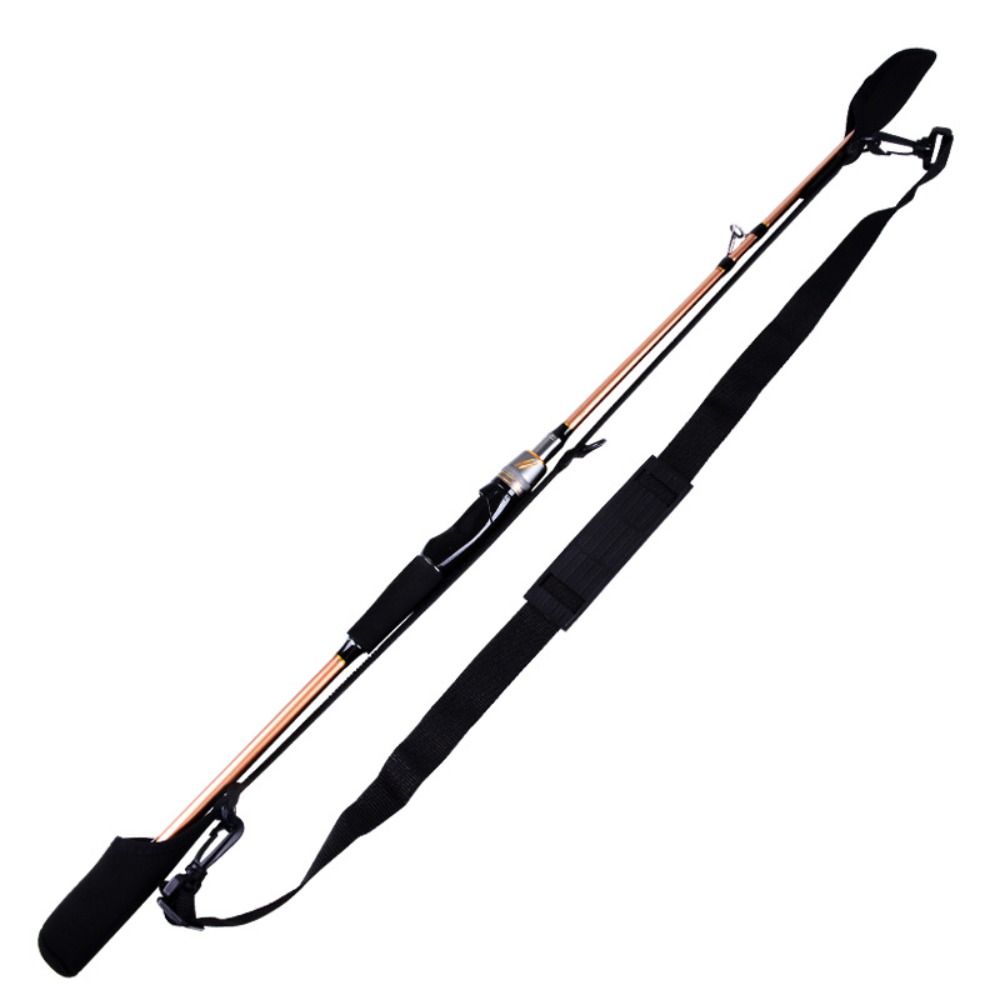 Fishing Line Spooler - กระเป๋าเก็บคันเบ็ดแบบปรับได้ สายสะพายคันเบ็ดแบบพกพา สายคาดคันเบ็ด ตัวป้องกันสายคาดคันเบ็ด อุปกรณ์ตกปลา