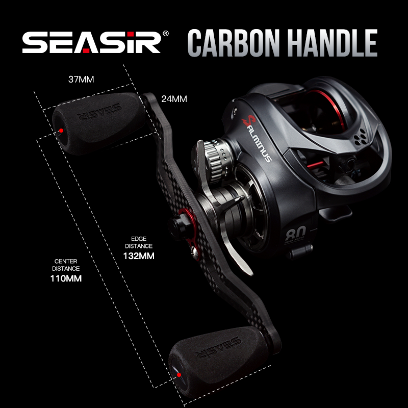 Abu Garcia Reel Max - Seasir Salminus Baitcasting Reel โลหะอลูมิเนียมกรอบ 2