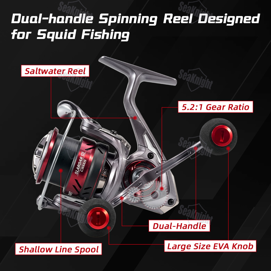 รอกตกปลา SeaKnight รุ่น SLARDA - Daiwa Reel Bg บทวิจารณ์และราคา