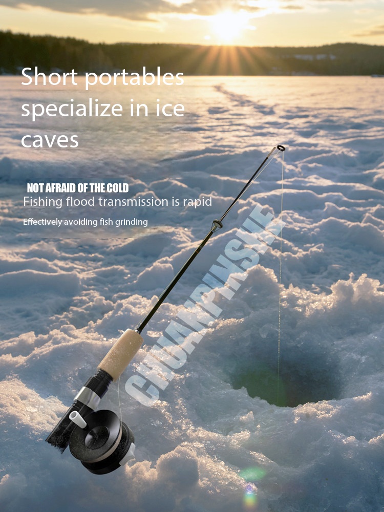 ชุดคันเบ็ดตกปลาน้ำแข็งแบบใหม่  - Ice Fishing Line บทวิจารณ์และราคา