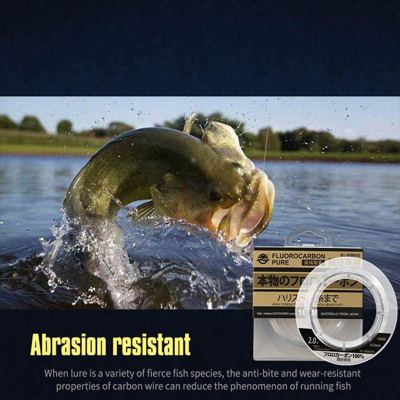 99% Fluorocarbon เอ็นตกปลา100M - Copolymer Line บทวิจารณ์และราคา