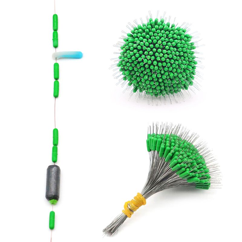 300 ชิ้น ตัวกั้นสายเบ็ดซิลิโคน - Monofilament Line บทวิจารณ์และราคา