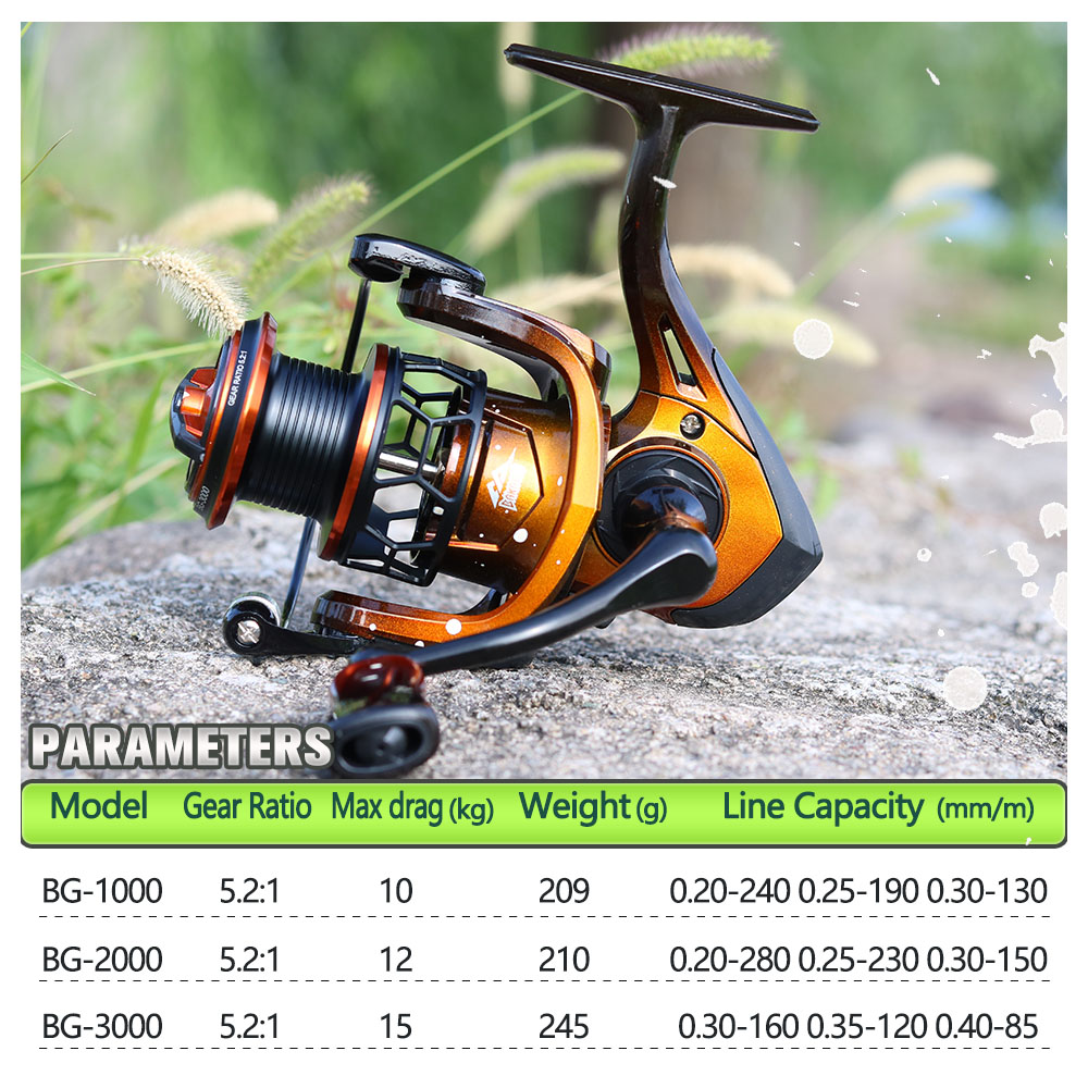 รอกตกปลาแบบสปินนิ่ง JOSBY รุ่น - Kastking Reel Zephyr บทวิจารณ์และราคา