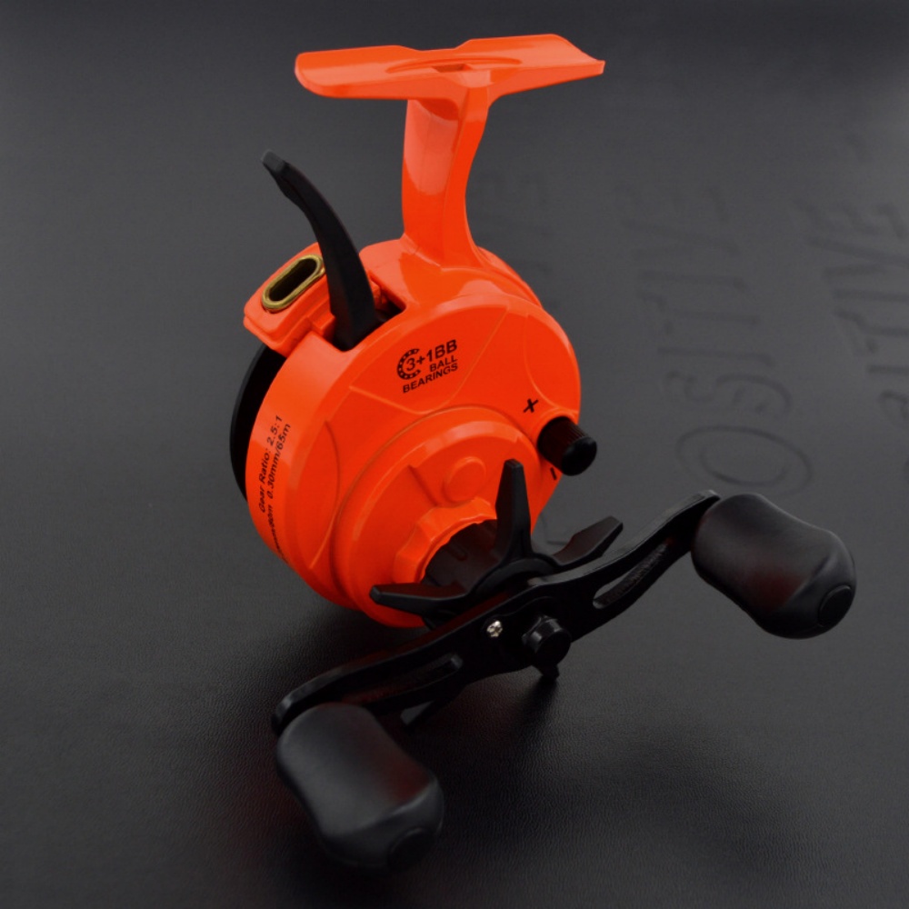 รอกตกปลาแบบมือหมุน อัตราทด 2.5 - Ice Fishing Line บทวิจารณ์และราคา