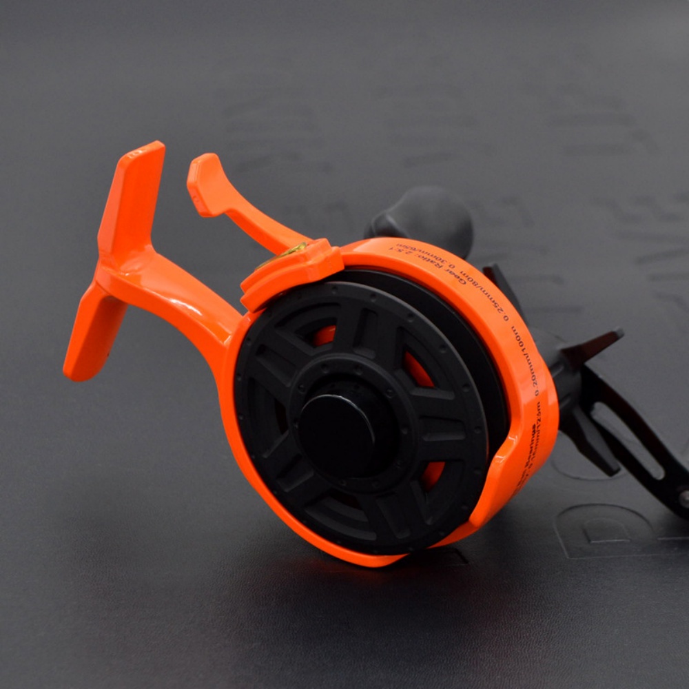 รอกตกปลาแบบมือหมุน อัตราทด 2.5 - Ice Fishing Line บทวิจารณ์และราคา
