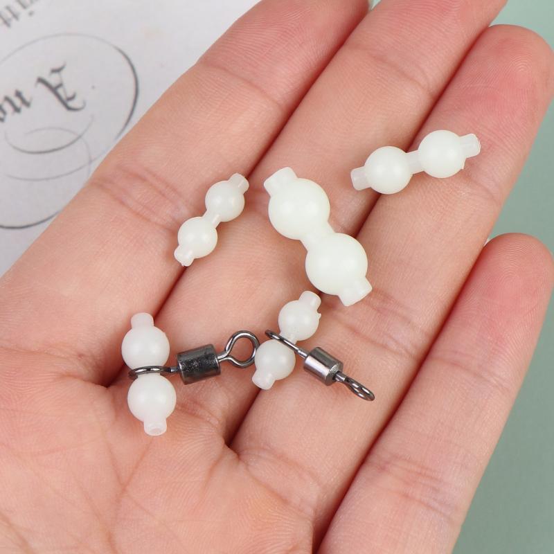 50 ชิ้น ลูกปัดเรืองแสงรูปทรงน้ - Monofilament Line บทวิจารณ์และราคา