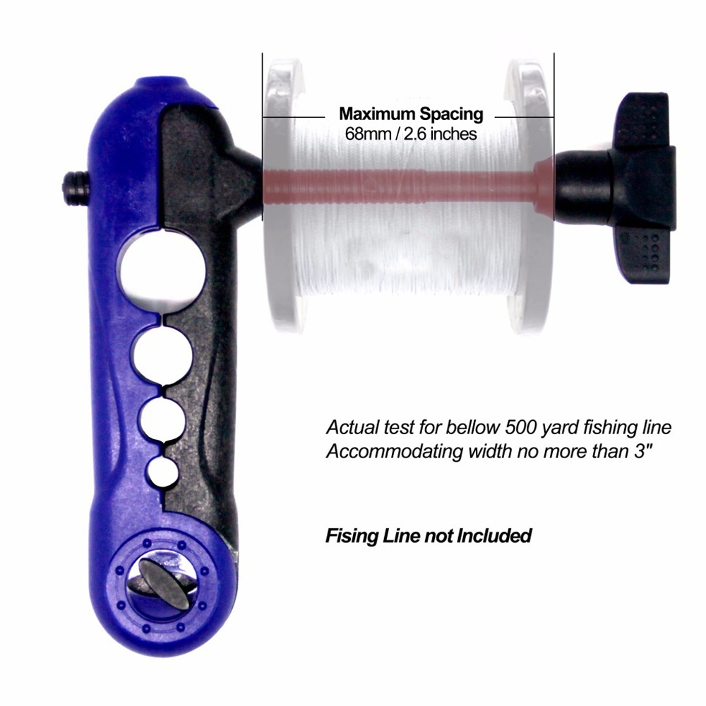 เครื่องม้วนสายตกปลาแบบพกพา ใช้ - Fishing Line Spooler บทวิจารณ์และราคา