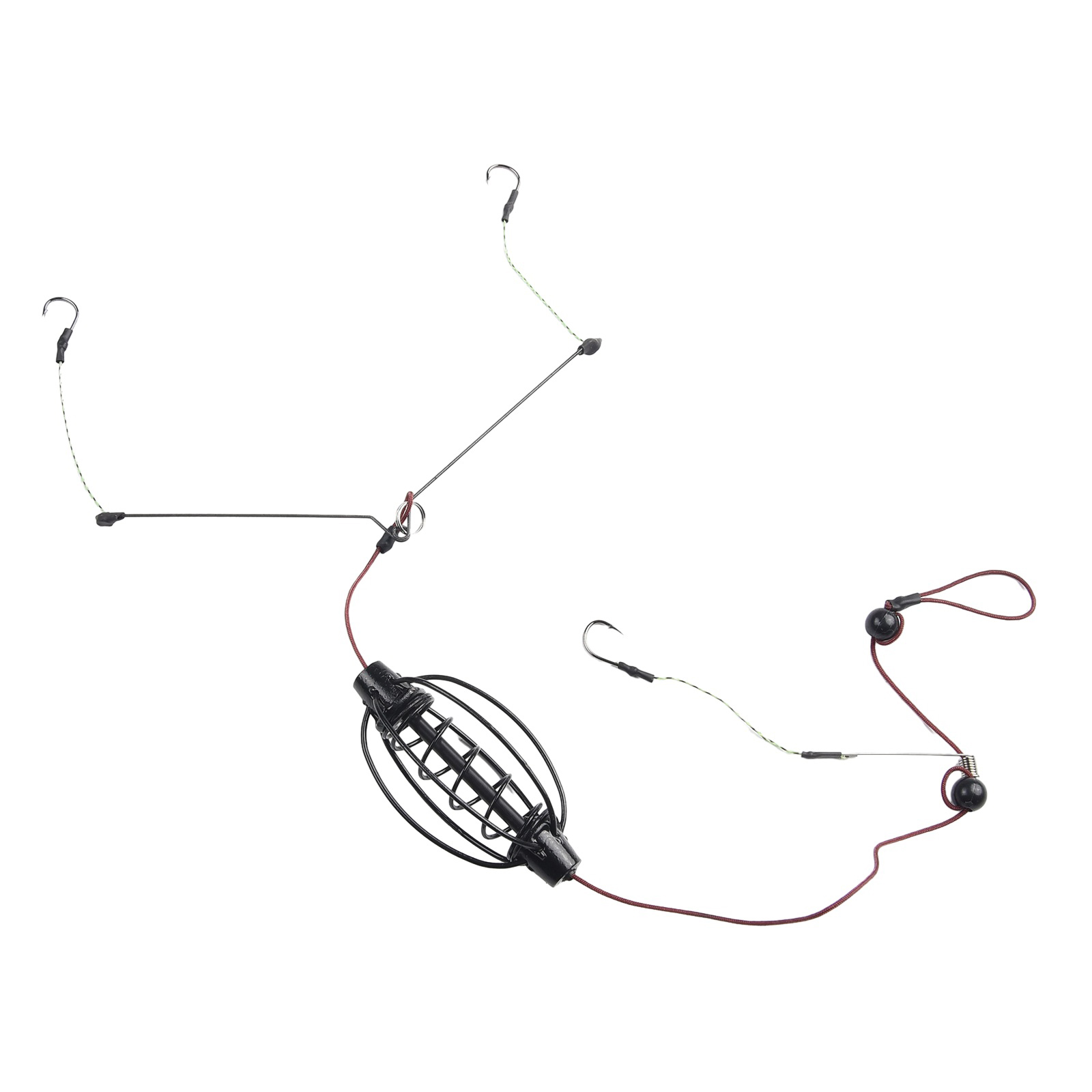 1PCS ปลาคาร์พตกปลา Feeder ปลาค - Monofilament Line บทวิจารณ์และราคา