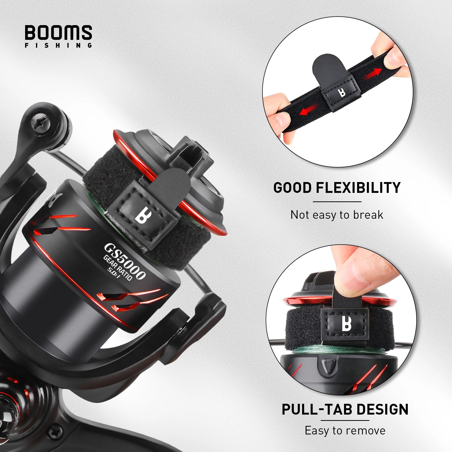 Booms SB1ตกปลา4ชิ้นรอกสปินนิ่ง - Fishing Line Dispenser บทวิจารณ์และราคา